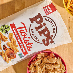 Pip's Heirloom Cinnamon Churro Twists enjoyed by the whole family.