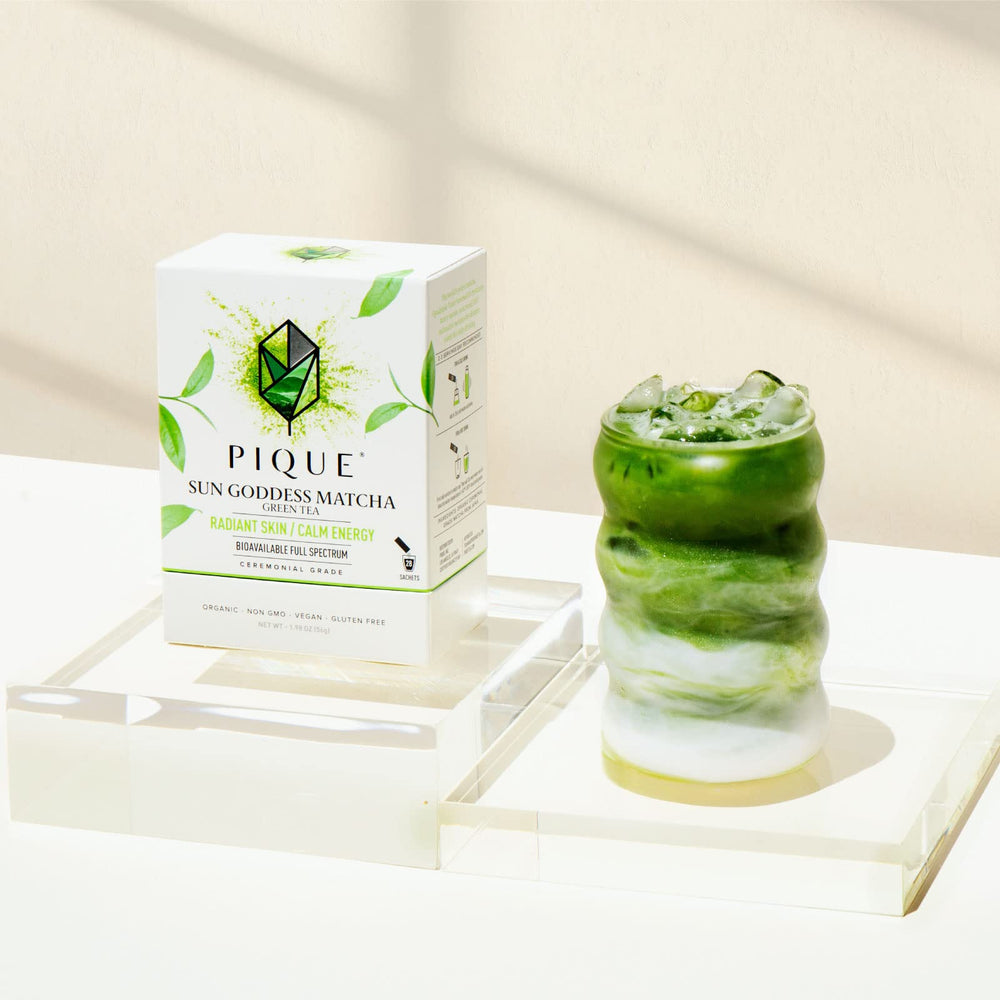 PIQUE organic certification label signals pesticide-free ingredients.