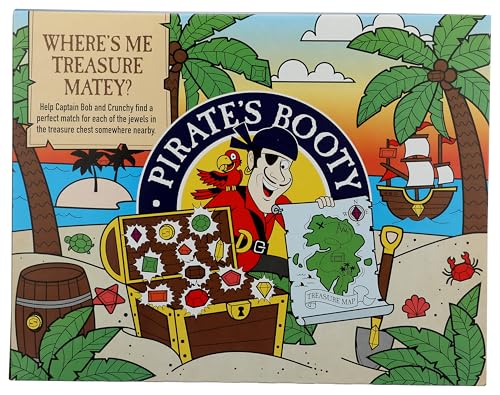 Pirate Brands aged white cheddar rice and corn puffs lunchbox display for easy snacking