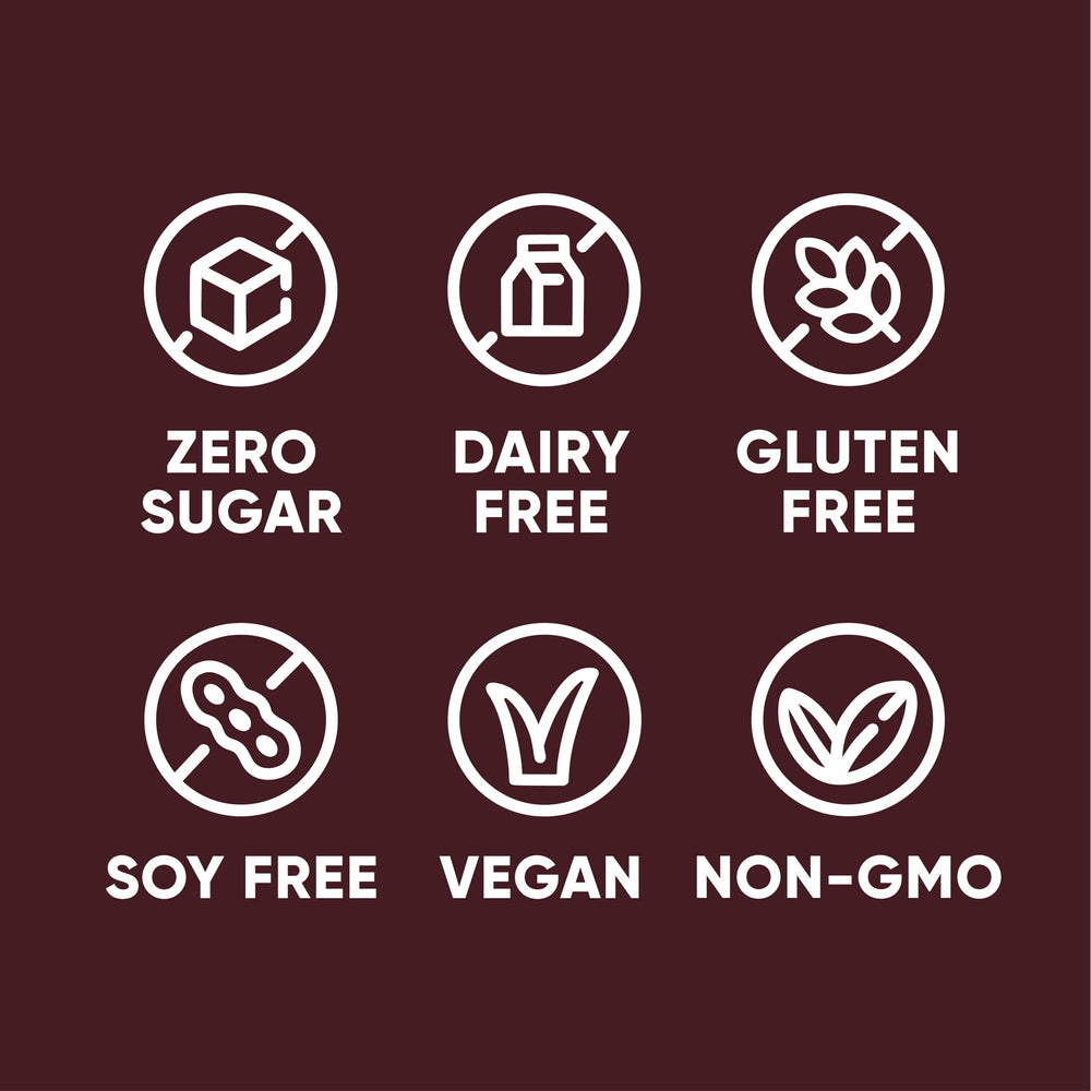 Pirq 21g chocolate shake ingredients list highlights 25 superfoods.