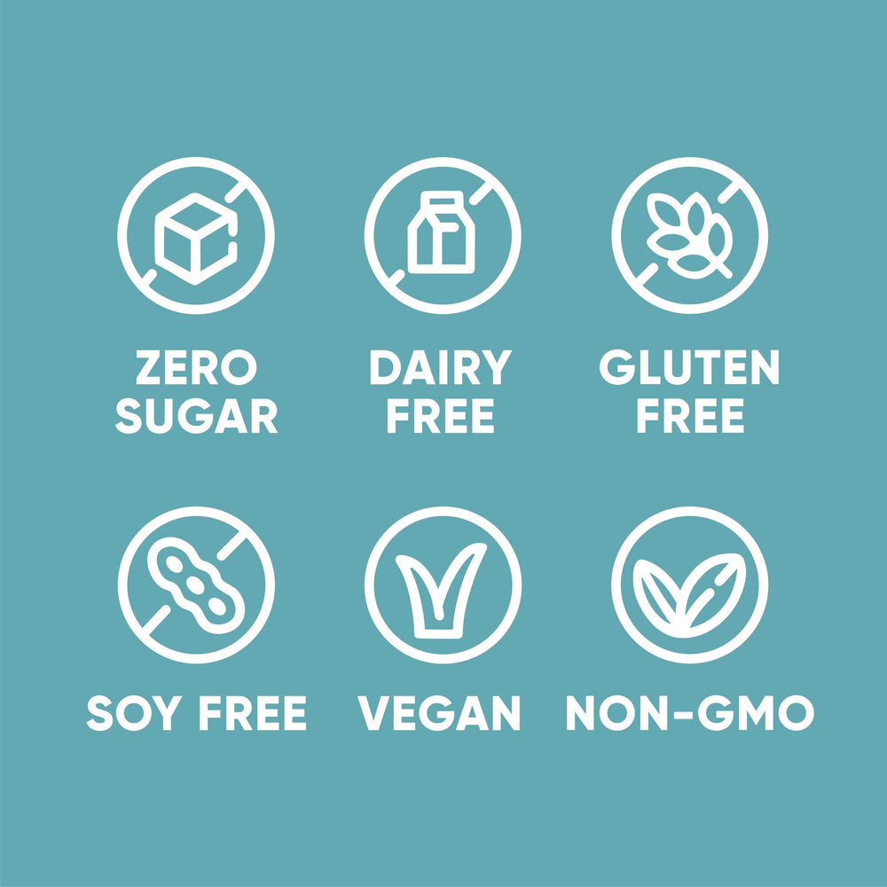 Pirq gluten-free dairy-free label emphasizes allergen-friendly, Keto and vegan options.