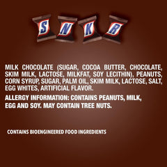 Pisoka Snikers bulk bag ready for parties and candy buffets.