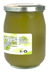 Pistì Pistachio Spread jar side highlights smooth, spreadable texture for pastries.