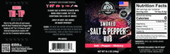 Pit Boss smoked salt and pepper rub spice blend jar for versatile flavor