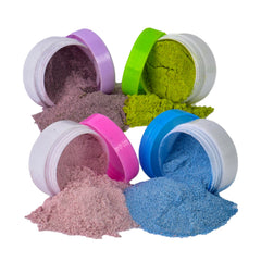 Pixie Dust blue color powder jar for drinks and desserts