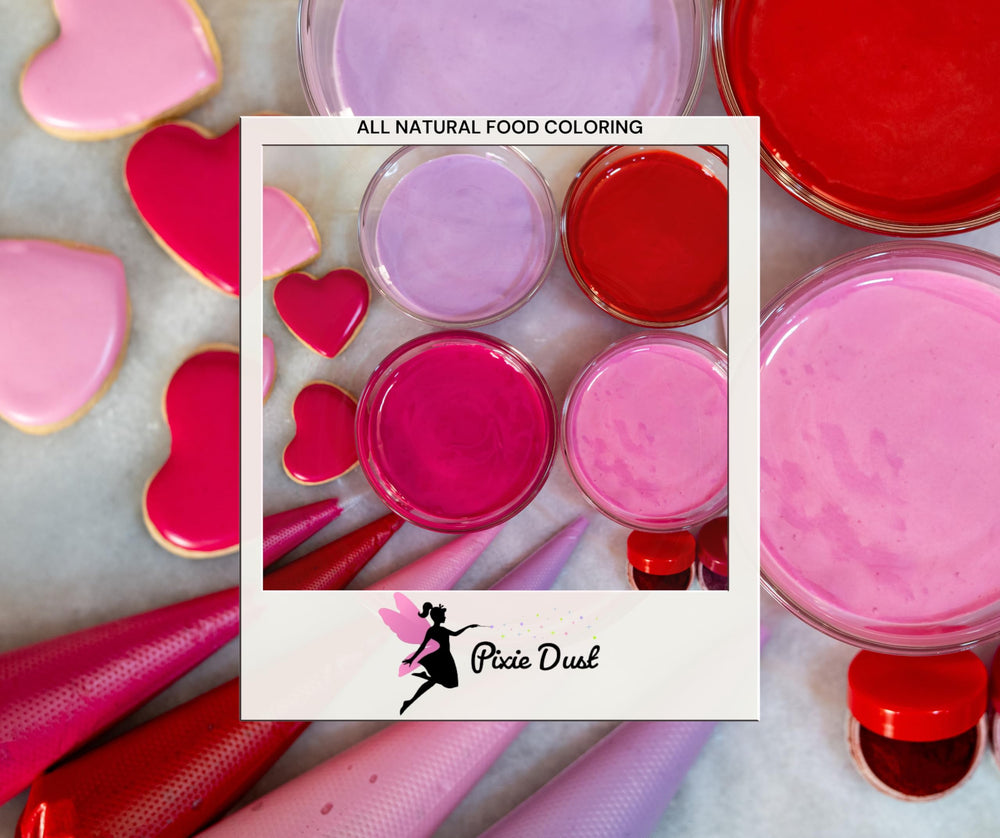 Pixie Dust pink color powder for delicate confections
