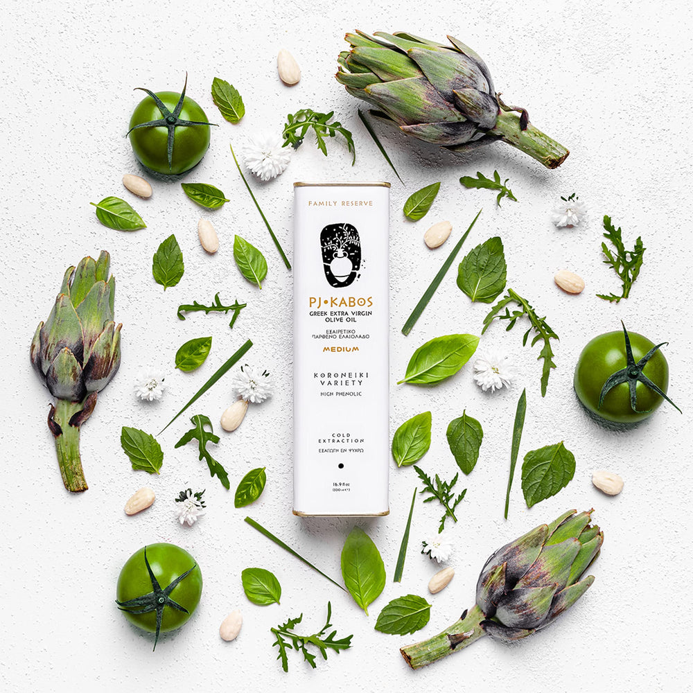 P.J. KABOS medium-intensity aroma of cut grass and artichoke