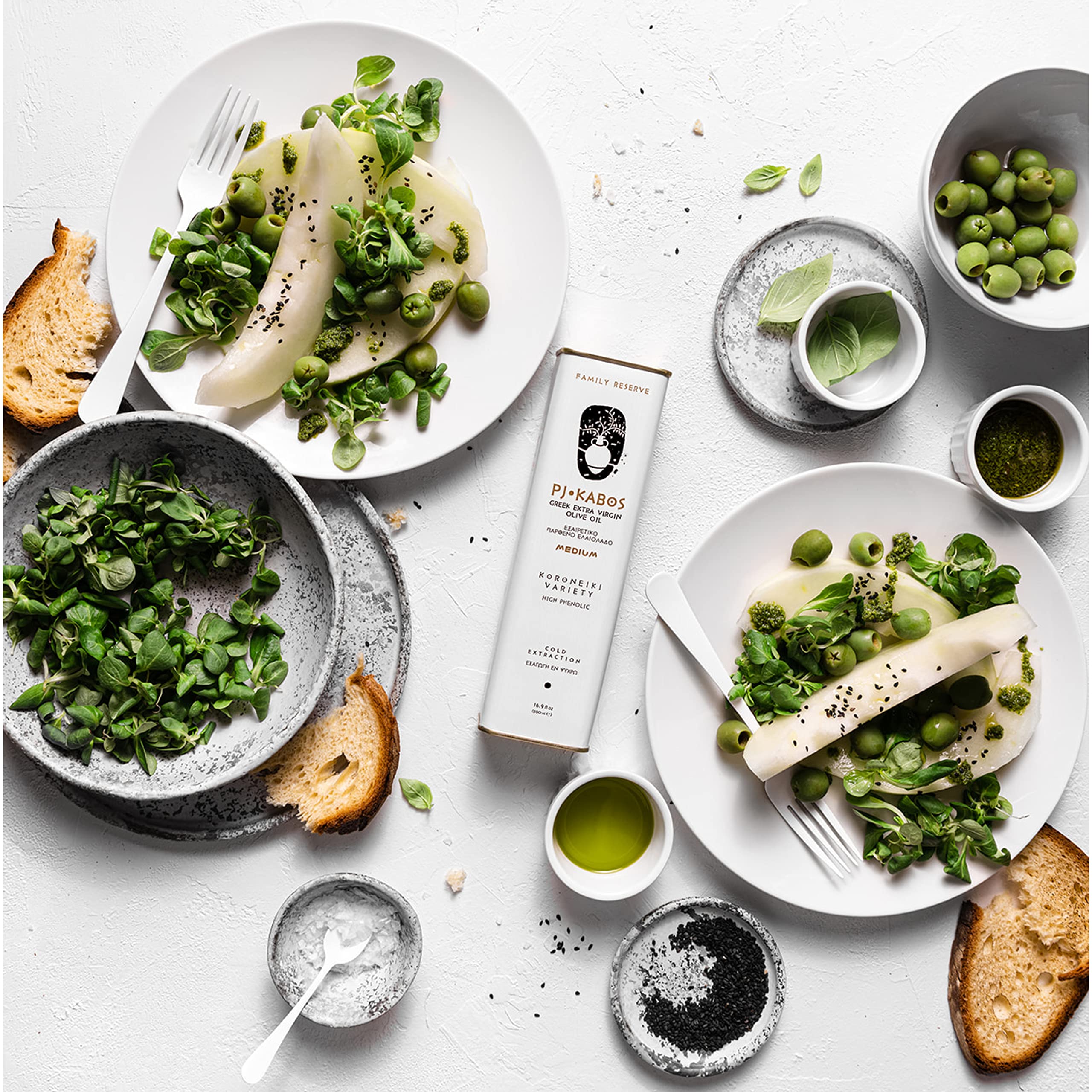 P.J. KABOS versatile oil for salads and light sauté