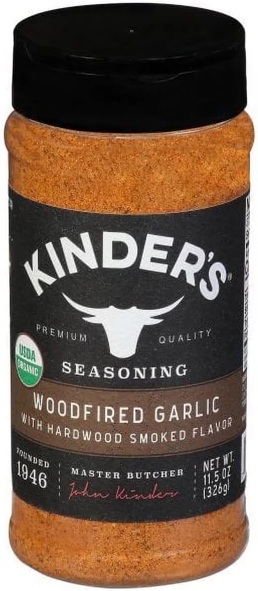 P.K. Kinder Co. Woodfired Garlic spice texture reveals paprika and garlic aroma.