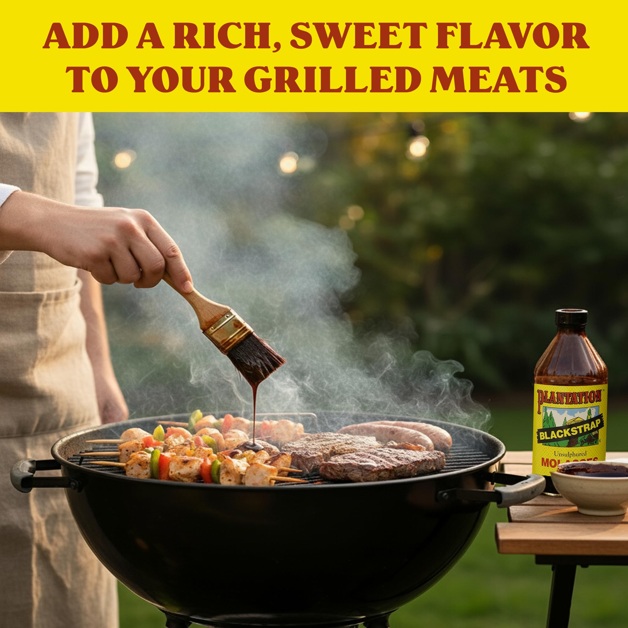 Plantation Blackstrap Molasses 15 oz syrup for sauces and marinades