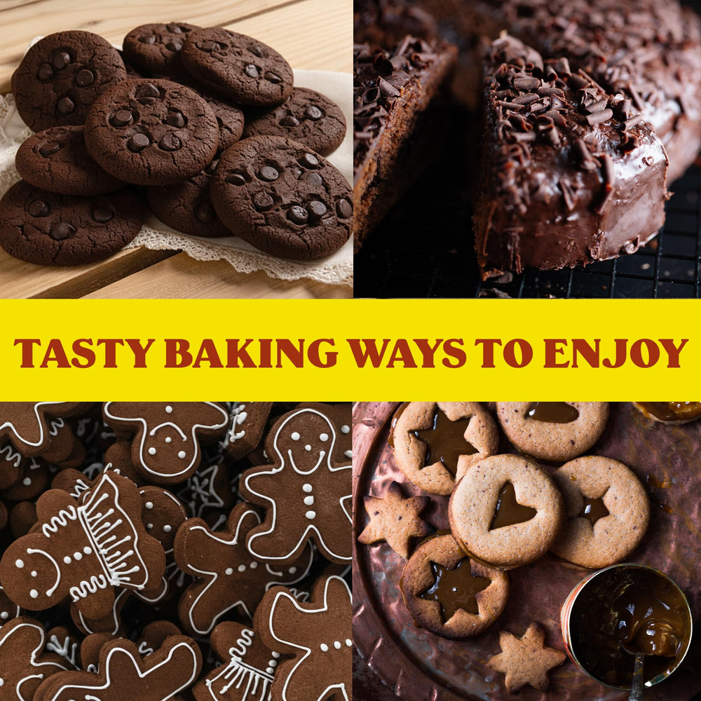Plantation Organic Blackstrap Molasses in baking, enhances cookies and gingerbread.