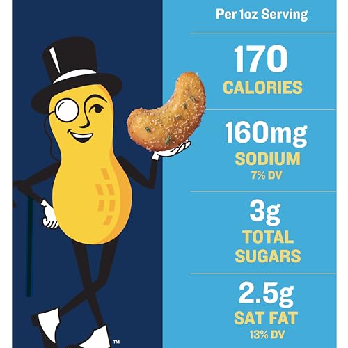 PLANTERS Cashews Rosemary & Sea Salt party snack, shareable at gatherings
