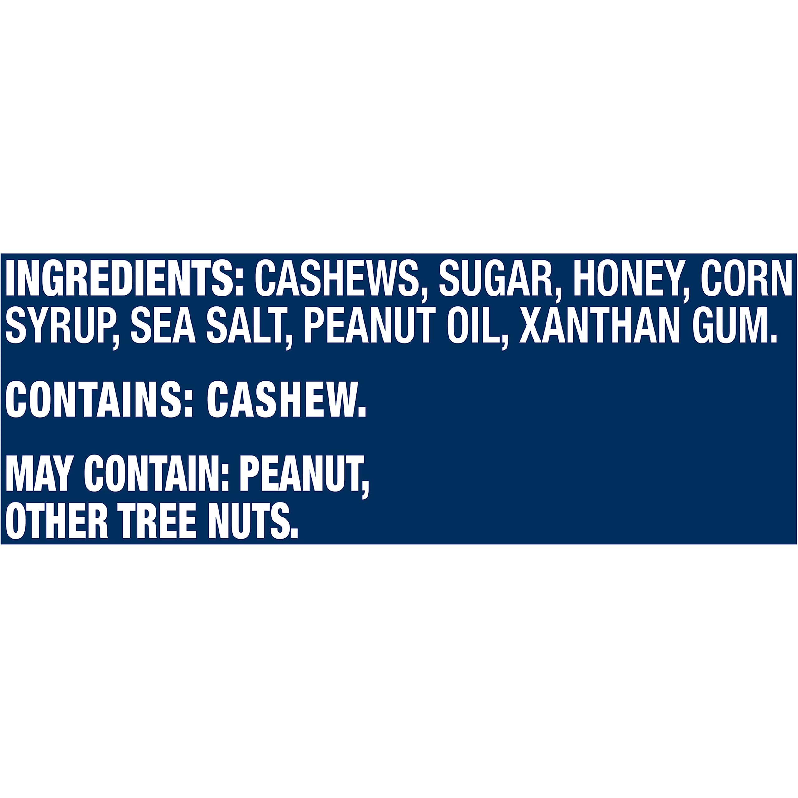Planters Honey Roasted Cashews served in a bowl for gatherings.