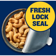 Planters Deluxe cashews in a party bowl; shareable, anytime nibble for gatherings.