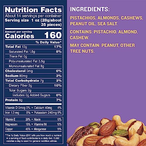 PLANTERS Deluxe Pistachio Mix almonds offer plant-based protein and bold flavor