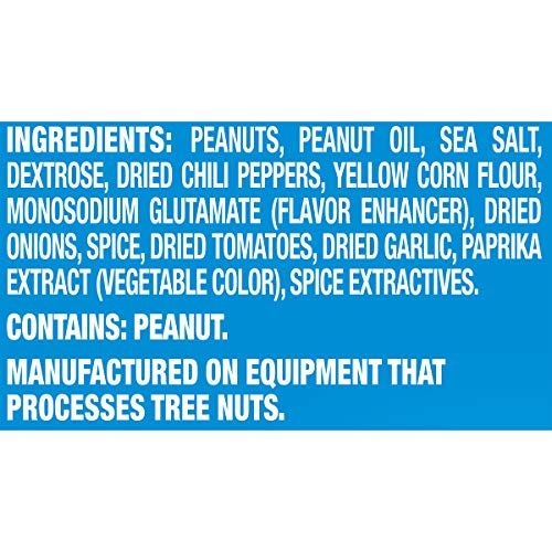 Planters Heat Peanuts with dried chili peppers for bold flavor.