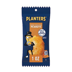 Planters Honey Roasted Peanuts sweet-and-salty glaze delivers tasty flavor and texture