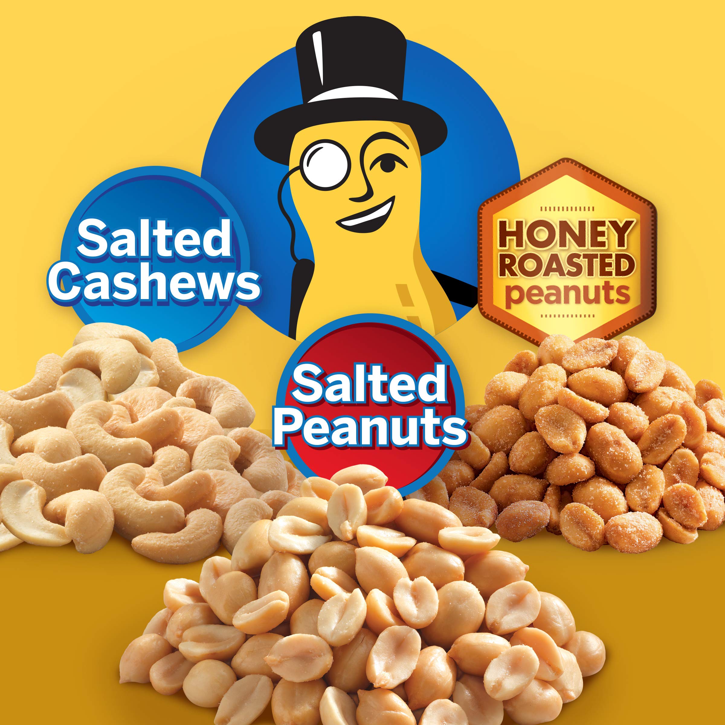 Planters individually wrapped snacks for easy sharing and lunches.