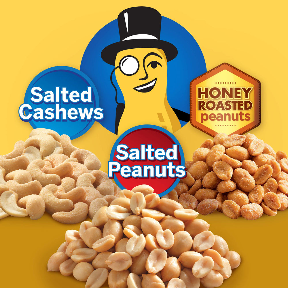 Planters individually wrapped snacks for easy sharing and lunches.