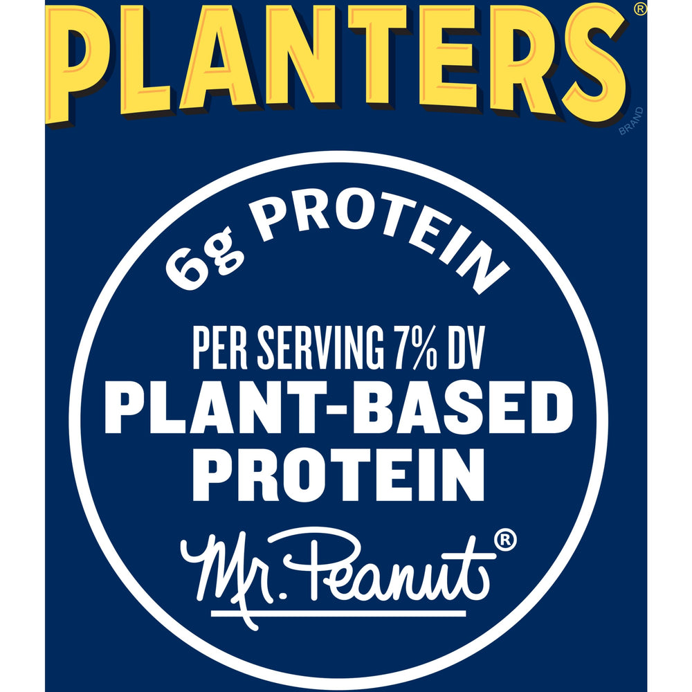 Planters Mixed Nuts kosher-friendly label close-up for inclusive snacking.