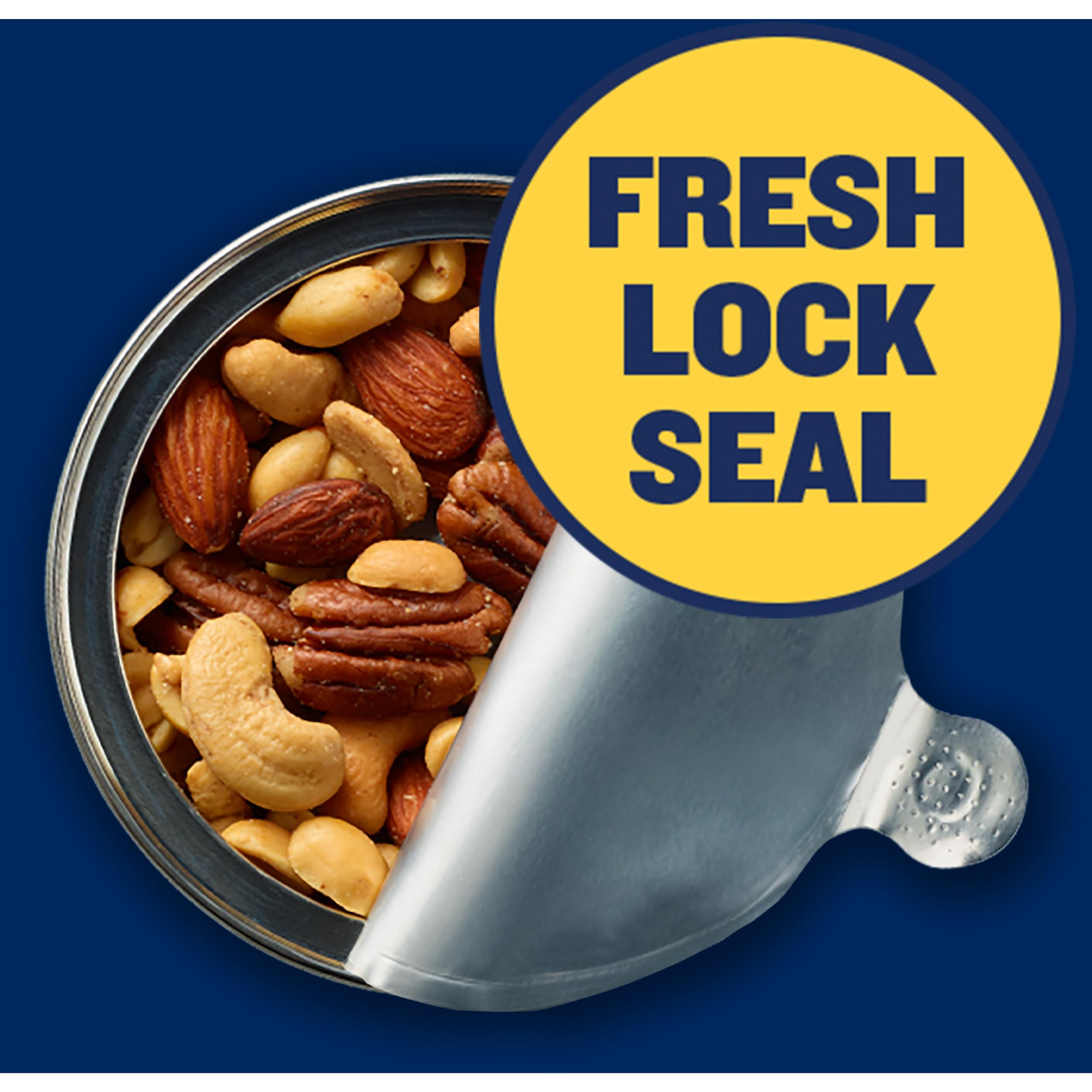 Planters Mixed Nuts portable on-the-go pack for travel-friendly snacking.