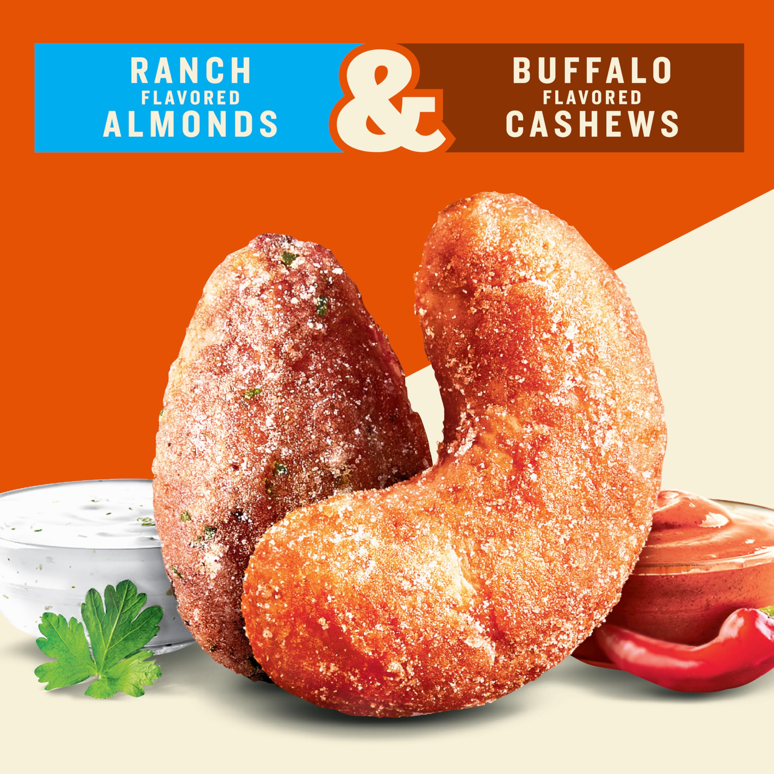 Planters Nut Duos Cocoa Cashews Espresso Hazelnuts 5oz with rich aroma.