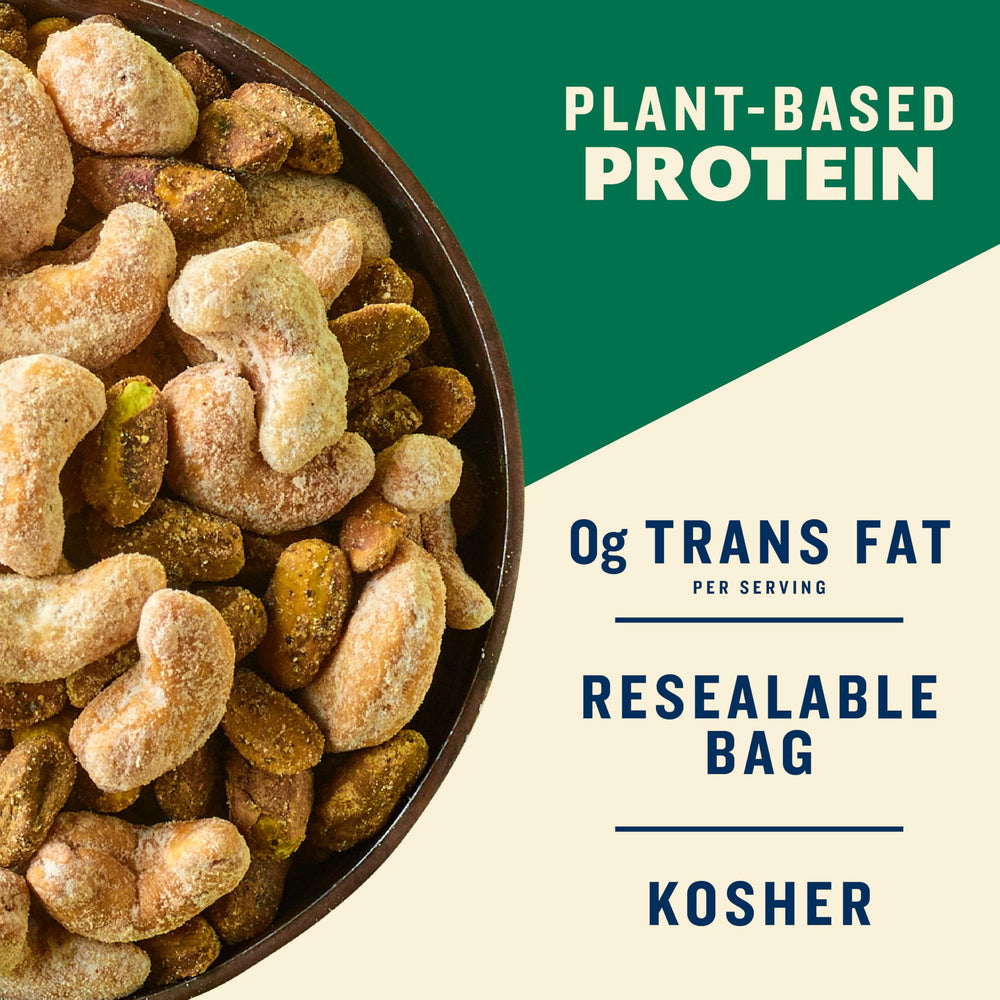 PLANTERS Nut Duos Espresso Hazelnuts deliver coffee-kissed crunch in a portable pack.