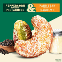 PLANTERS Nut Duos Ranch Almonds with bright ranch seasoning in a snack pack.