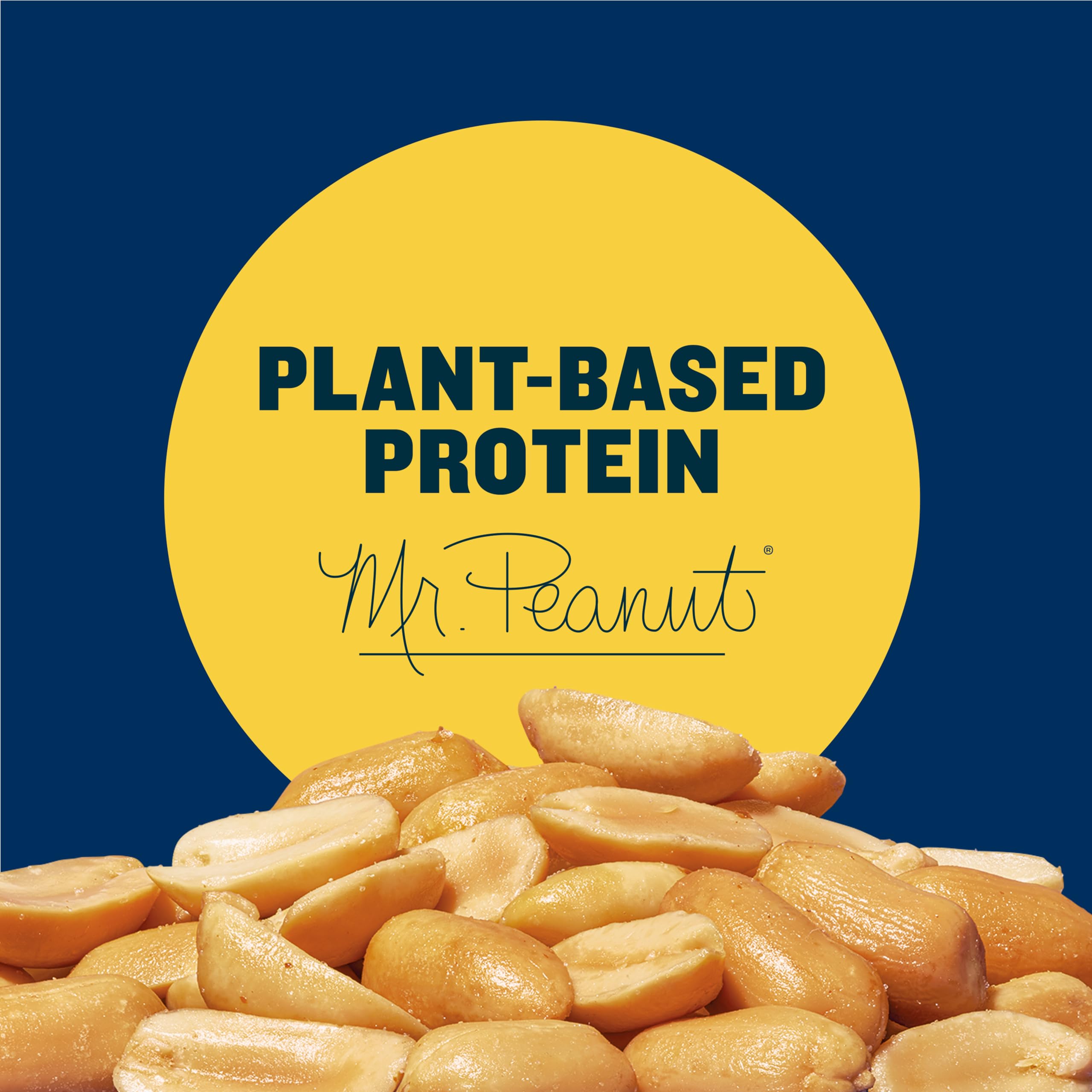 PLANTERS lightly salted peanuts enhance flavor for lunch boxes and snack packs.