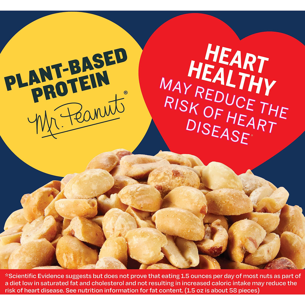 Planters peanuts on a shared plate, ideal for gatherings