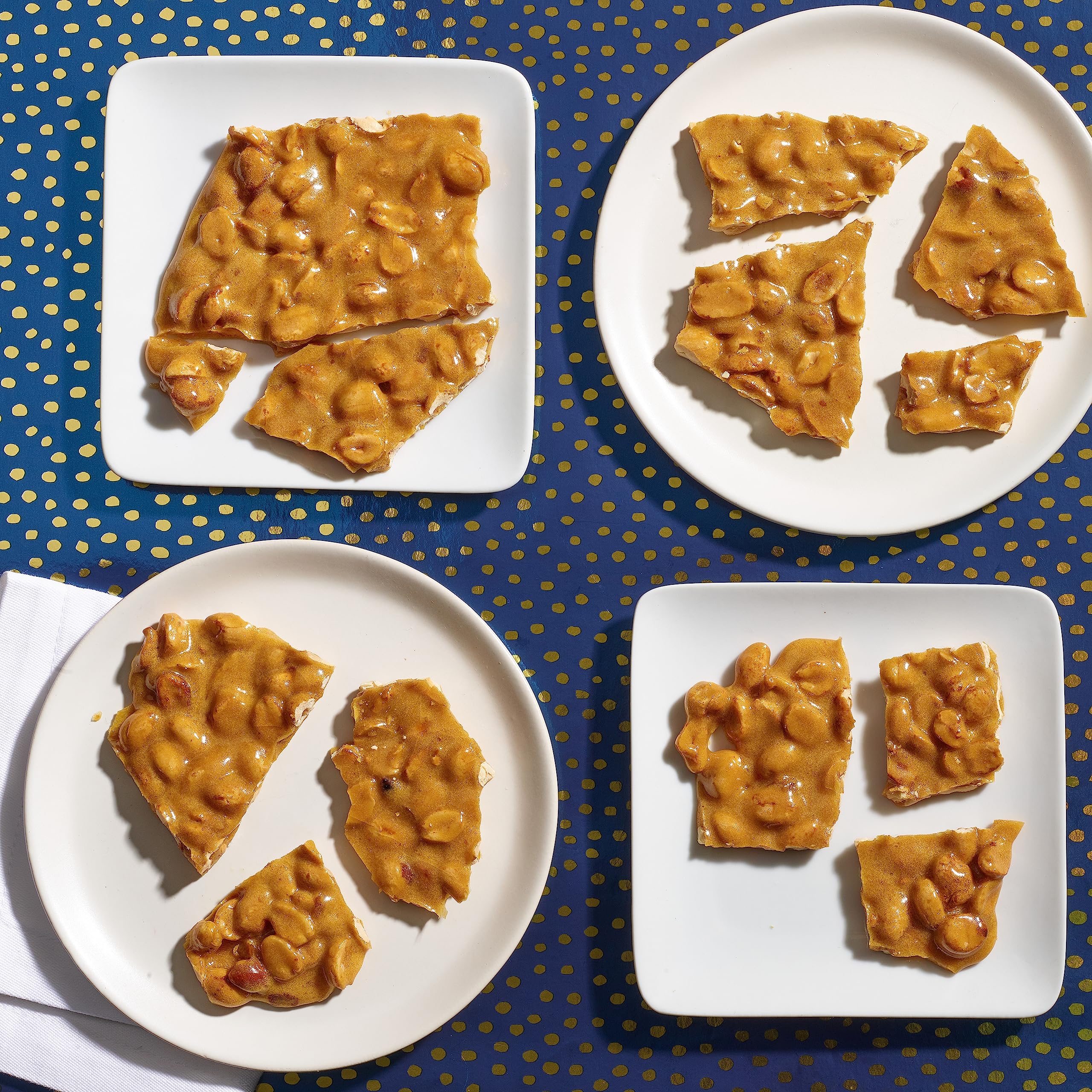Planters unsalted dry roasted peanuts in hand, ready to munch