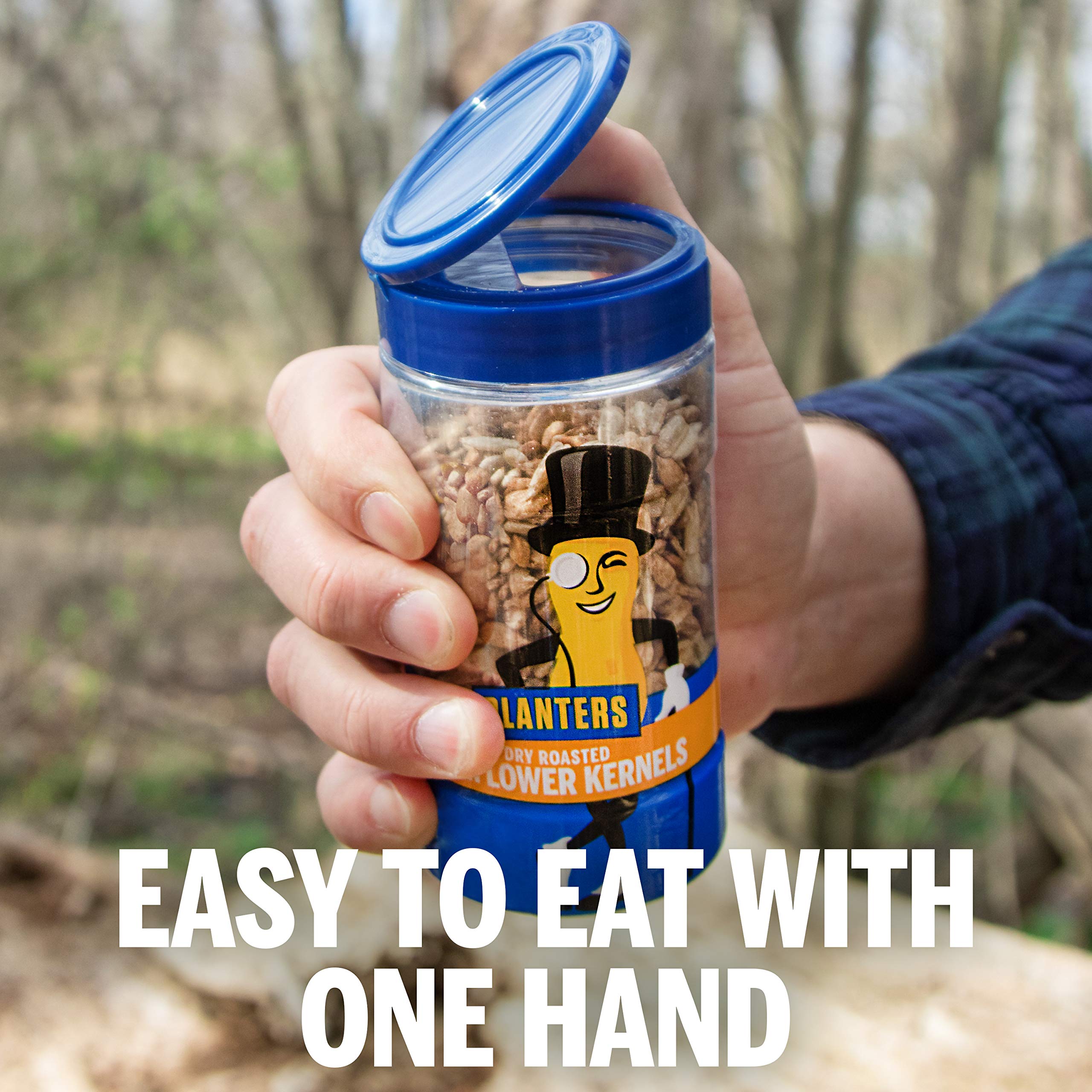 Planters Pop & Pour four-pack provides convenient bulk snacking.