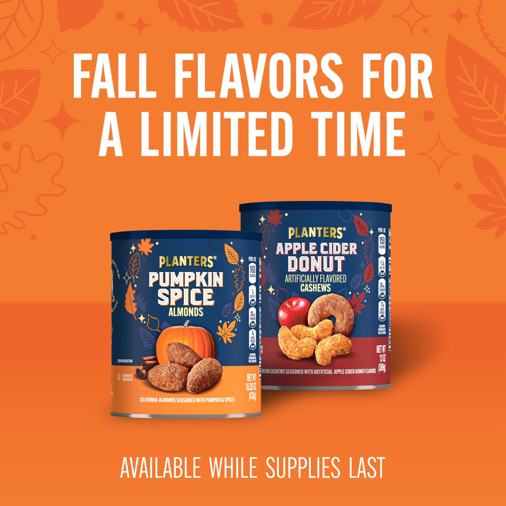 PLANTERS Pumpkin Spice almonds served in a bowl for sharing.