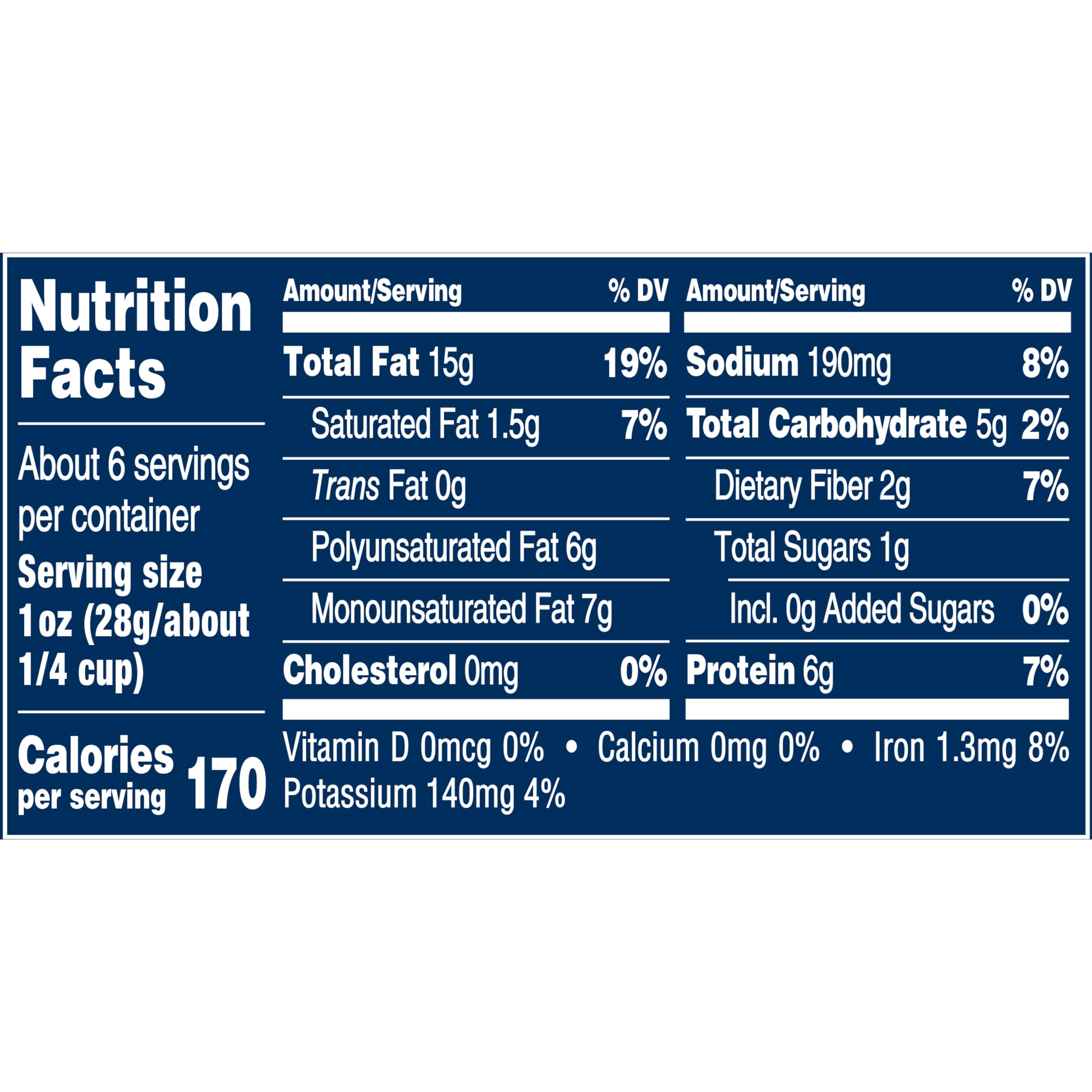 Planters recyclable jar packaging supports easy disposal after snacking.