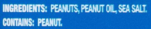 Planters Salted Cocktail Peanuts on a shelf, convenient bulk snack option.
