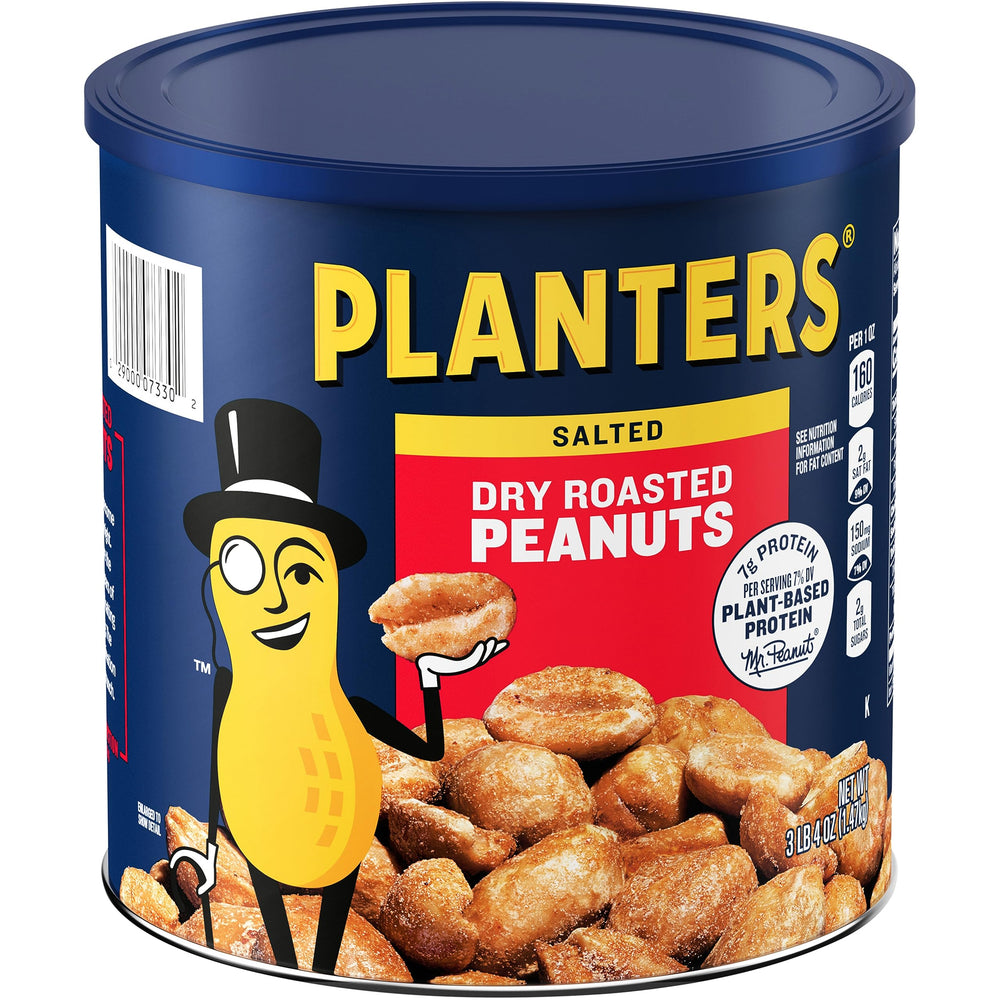 Planters Salted Dry Roasted Peanuts on the go, ideal for quick energy between activities.