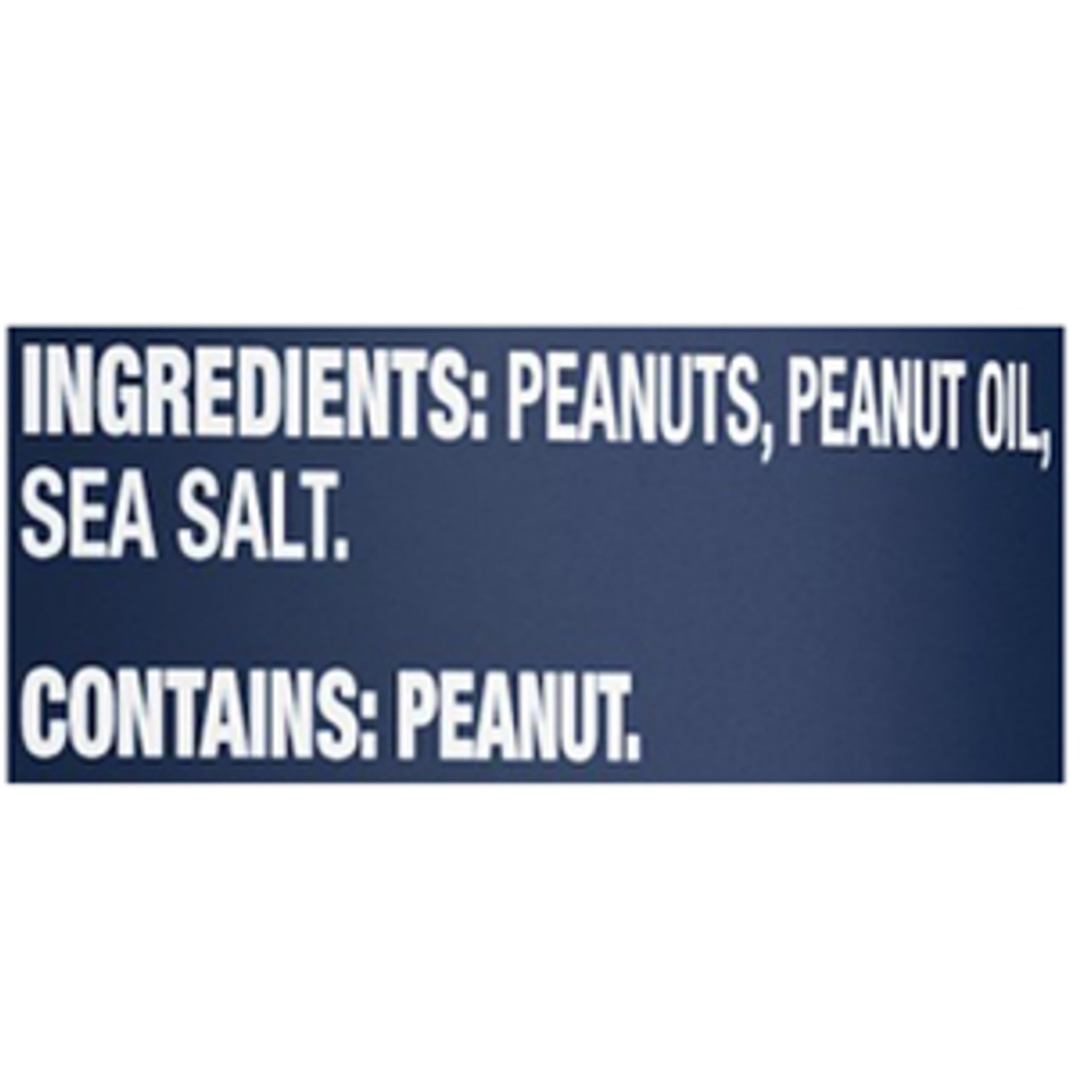 Planters Salted Peanuts canister open reveals generous kernels for quick bites