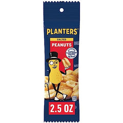 Planters Salted Peanuts close-up — roasted texture and savory flavor