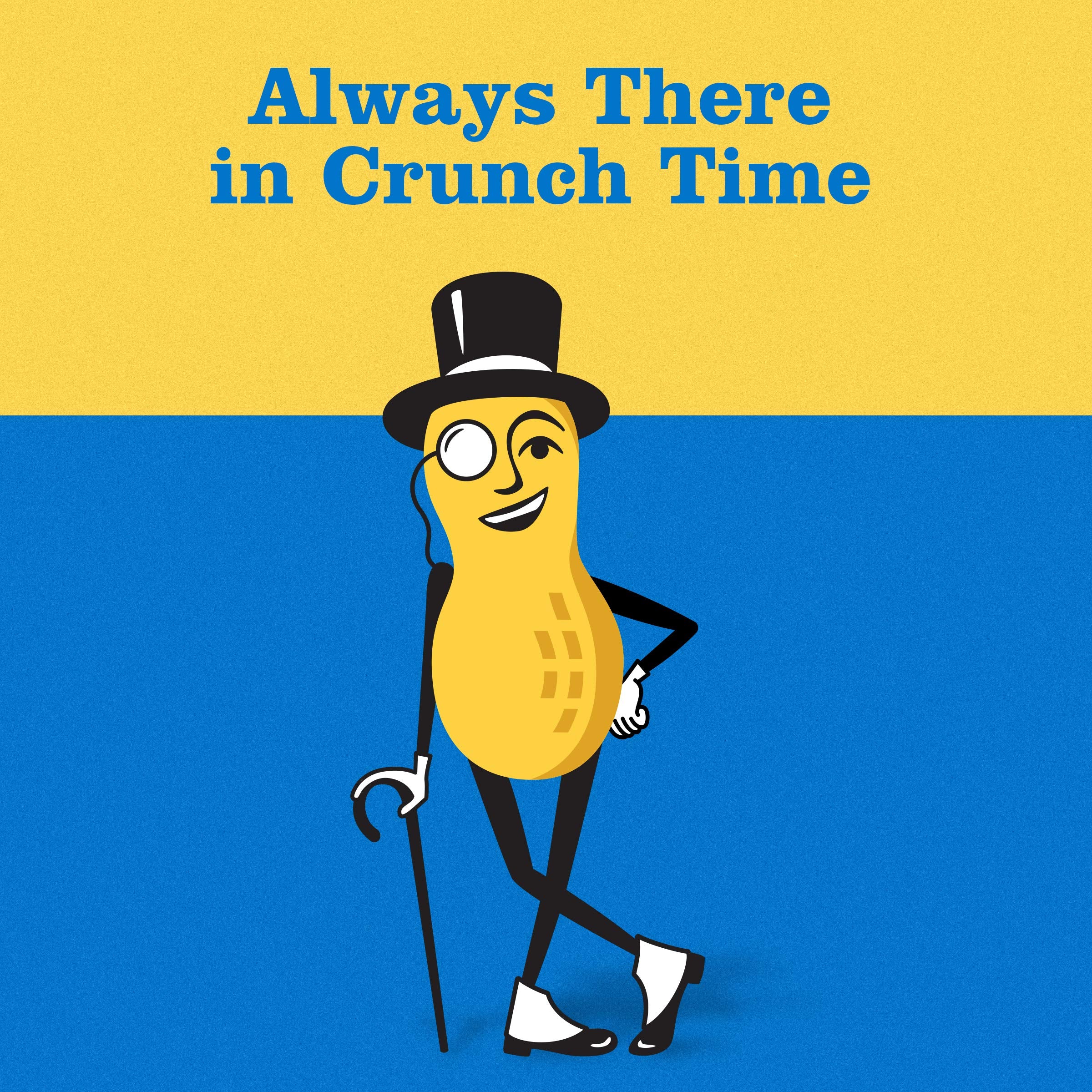 Planters salted peanuts pack a crunchy, protein-friendly snack.