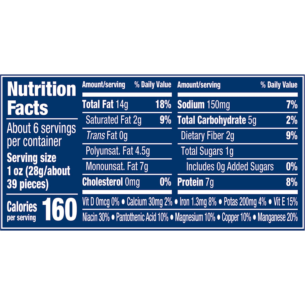 Planters sea salt & vinegar peanuts snack ready for on-the-go enjoyment.
