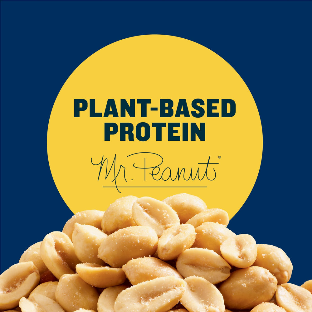 Planters Sea Salt & Vinegar Peanuts paired with a beverage for flavor lift.