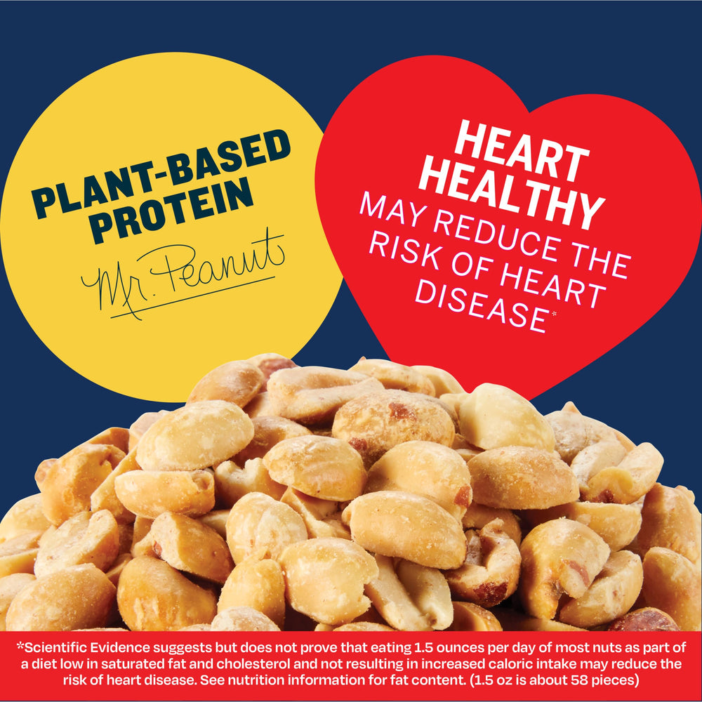 Planters Unsalted Dry Roasted Peanuts shared at game night for social snacking