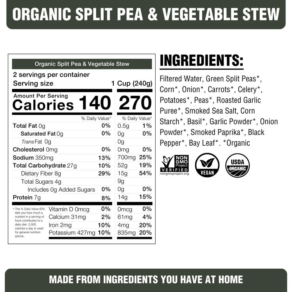 PLANTSTRONG Black Bean Chili: protein-rich vegan chili ready in minutes.
