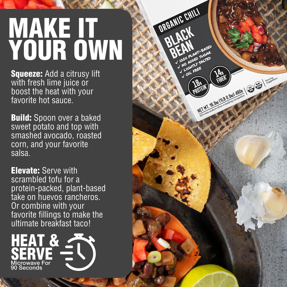 PLANTSTRONG Spiced Lentil Chili can highlighting earthy legumes and warm spices