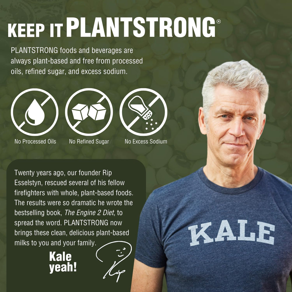 PLANTSTRONG Spiced Lentil Chili: fiber-rich plant protein with warm spices.