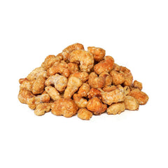 Platinum Toffee Cashews pouch-front highlights convenient, portable snack