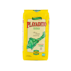 Playadito yerba mate traditional pack close-up highlighting rich flavor and ritual enjoyment.