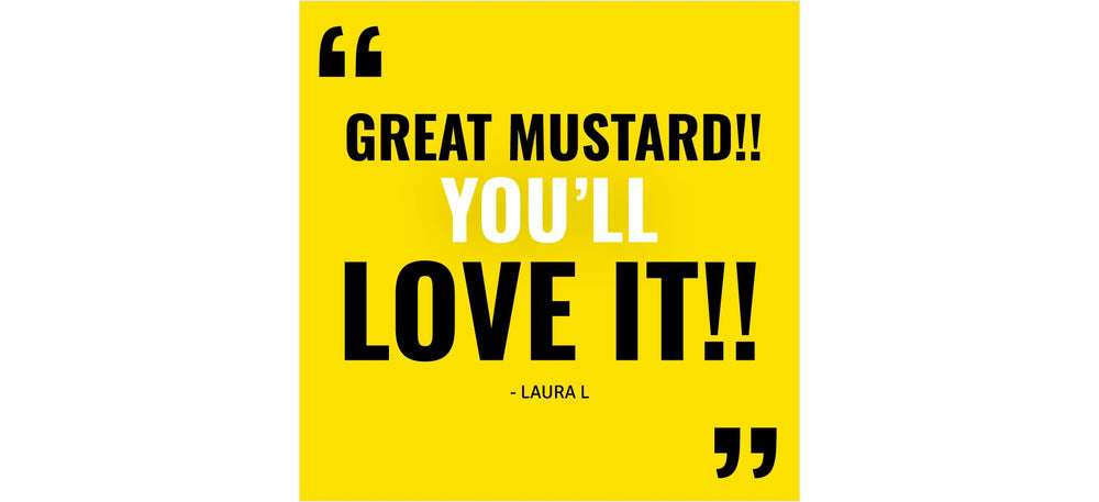 Plochman stone ground mustard closeup emphasizes coarse grains and bold flavor