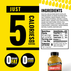Plochman's Cuban Mustard squeeze bottle — easy, precise application.