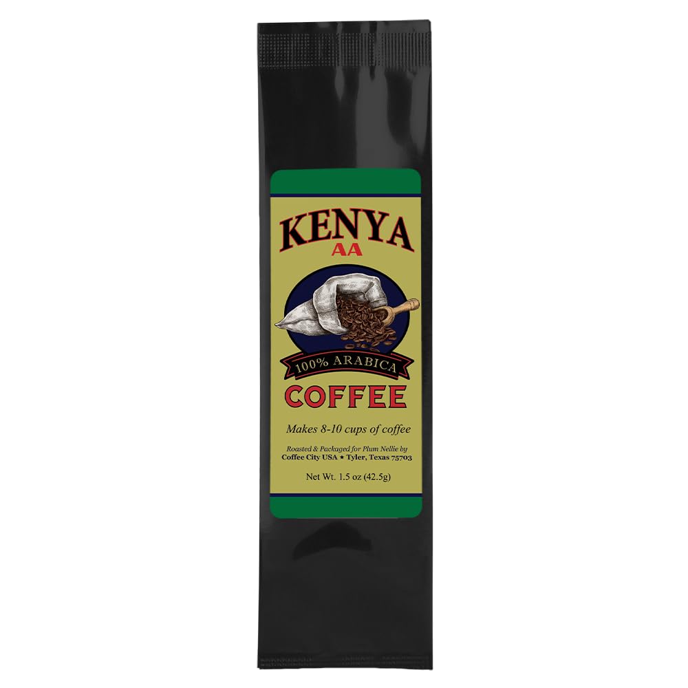 Plum Nellie Papua New Guinea coffee full-bodied with low acidity.